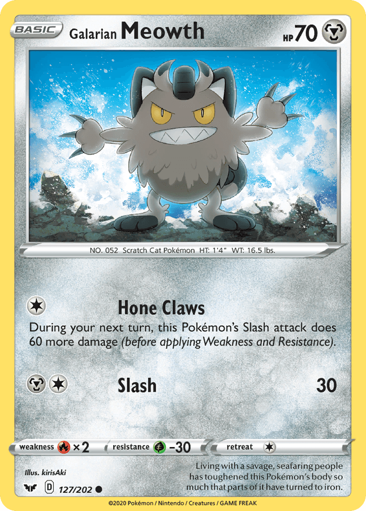 Galarian Meowth [Reverse Holo]