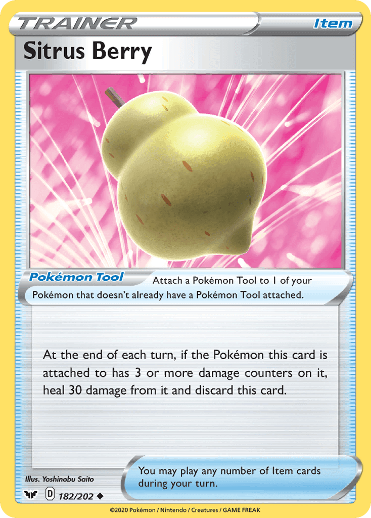 Sitrus Berry [Reverse Holo]