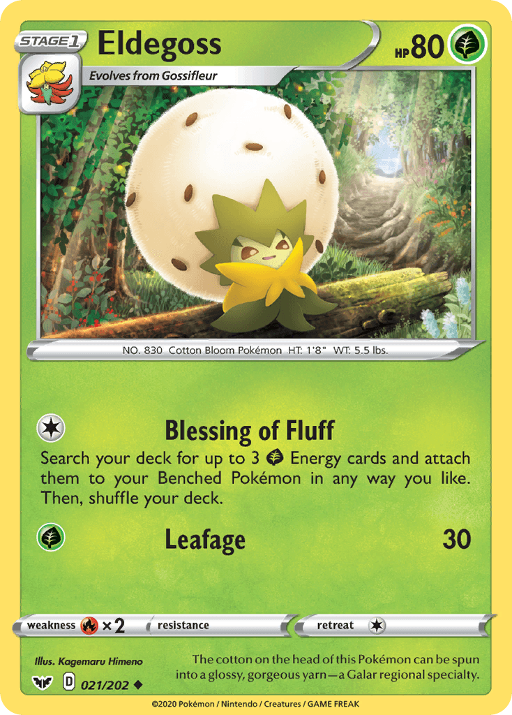 Eldegoss [Reverse Holo]