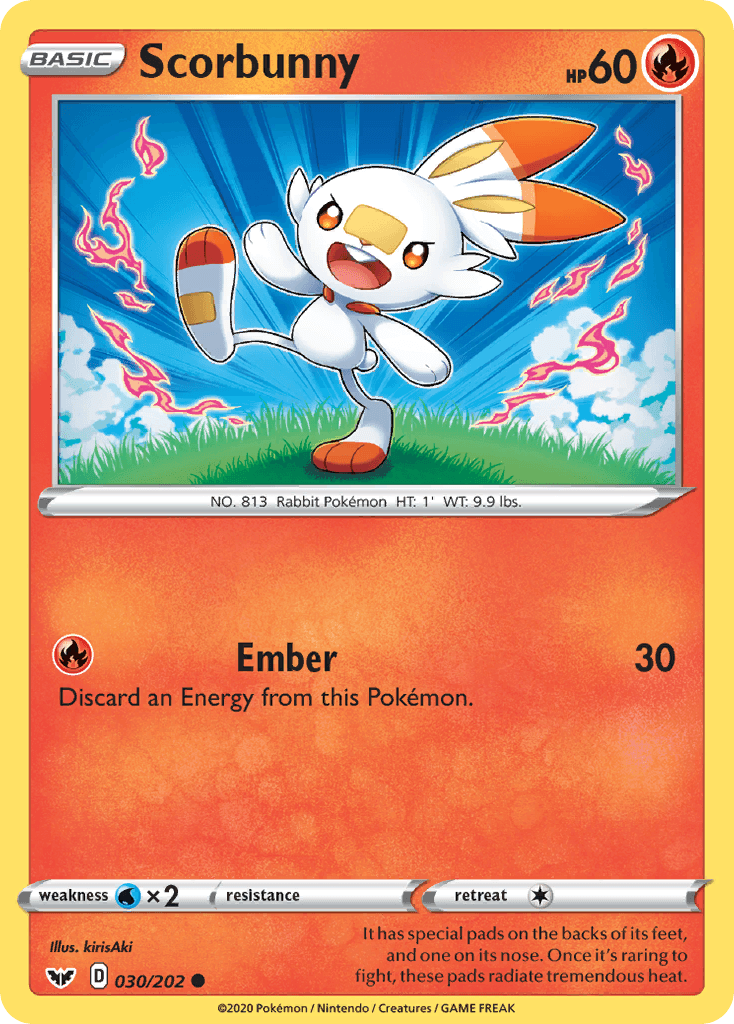 Scorbunny [Cosmos Holo]
