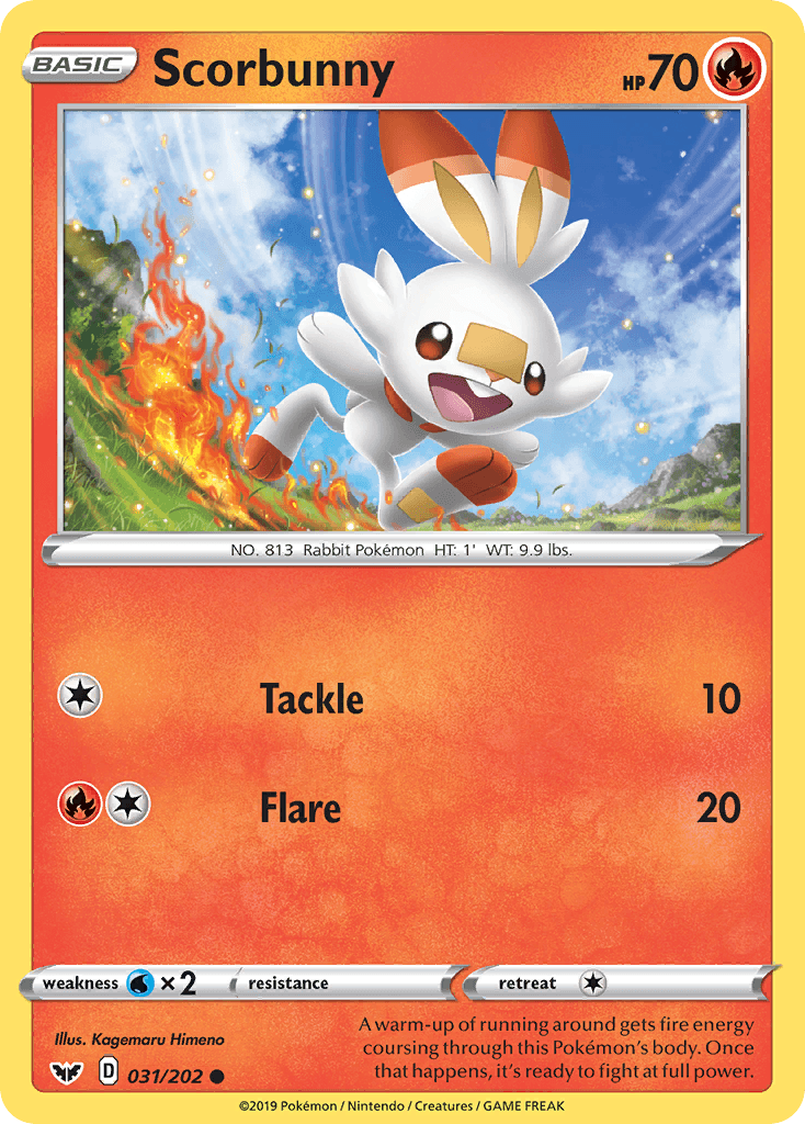 Scorbunny [Reverse Holo]