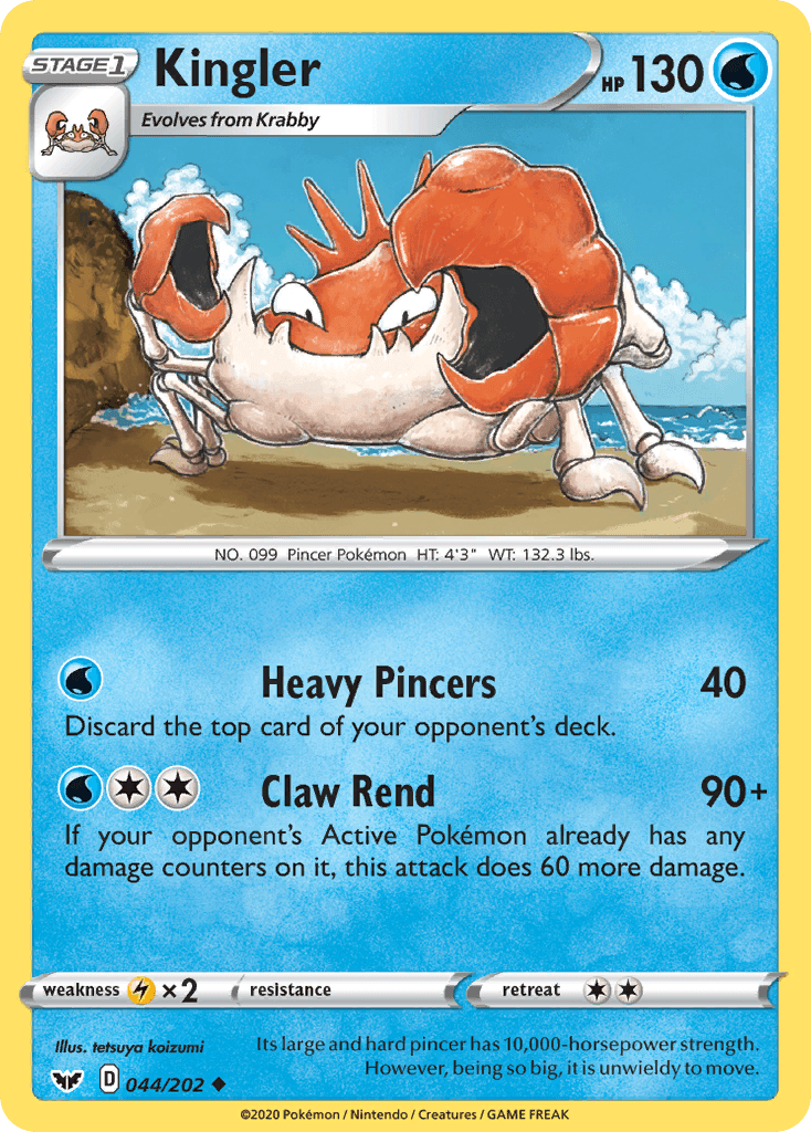 Kingler [Reverse Holo]