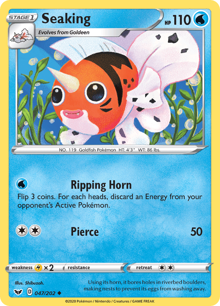 Seaking [Reverse Holo]