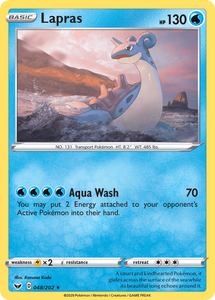 Lapras [Snowflake Stamp]