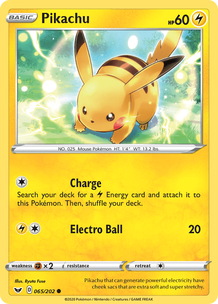 Pikachu [Reverse Holo]