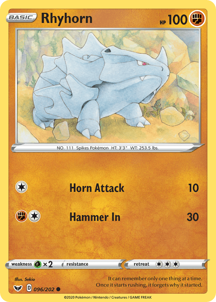 Rhyhorn [Reverse Holo]