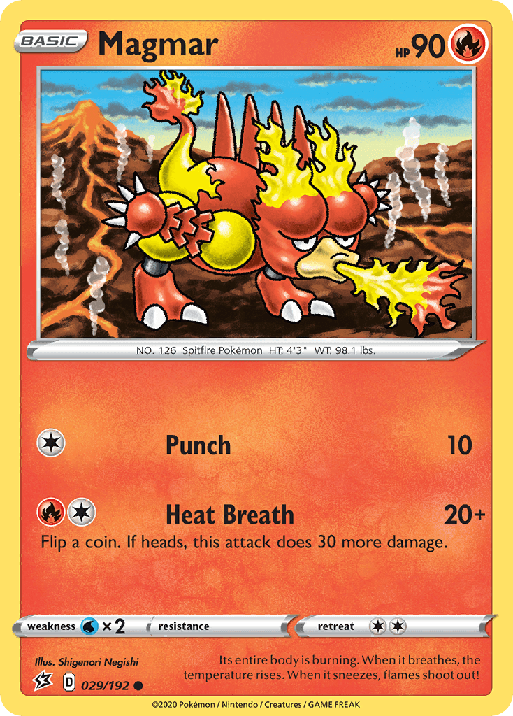 Magmar [Reverse Holo]