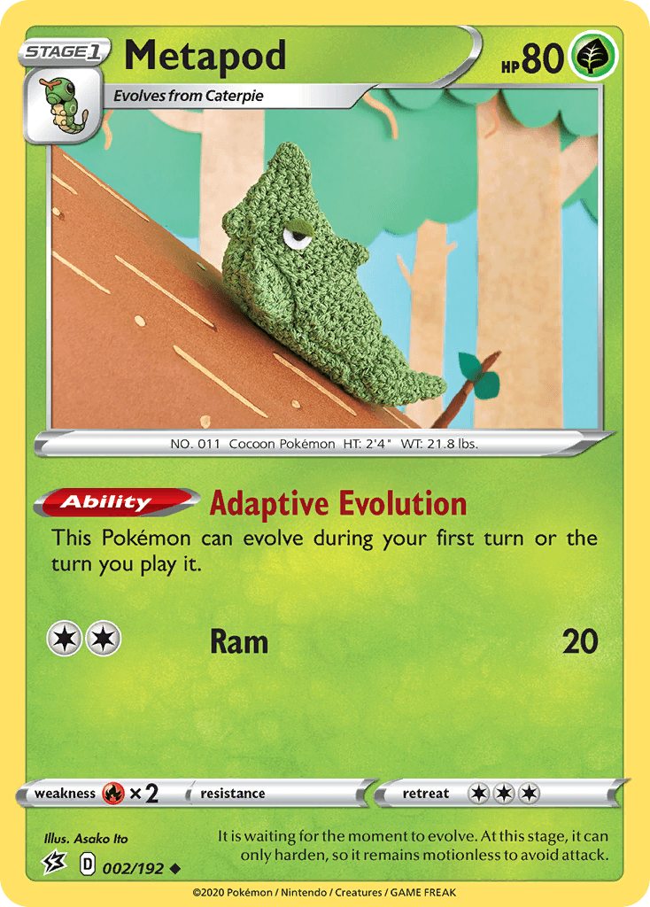 Metapod [Reverse Holo]