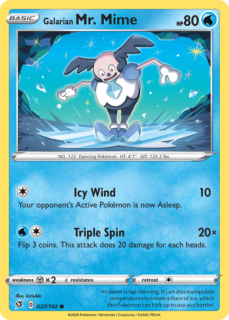 Galarian Mr. Mime [Reverse Holo]