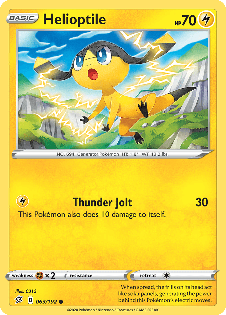 Helioptile [Reverse Holo]