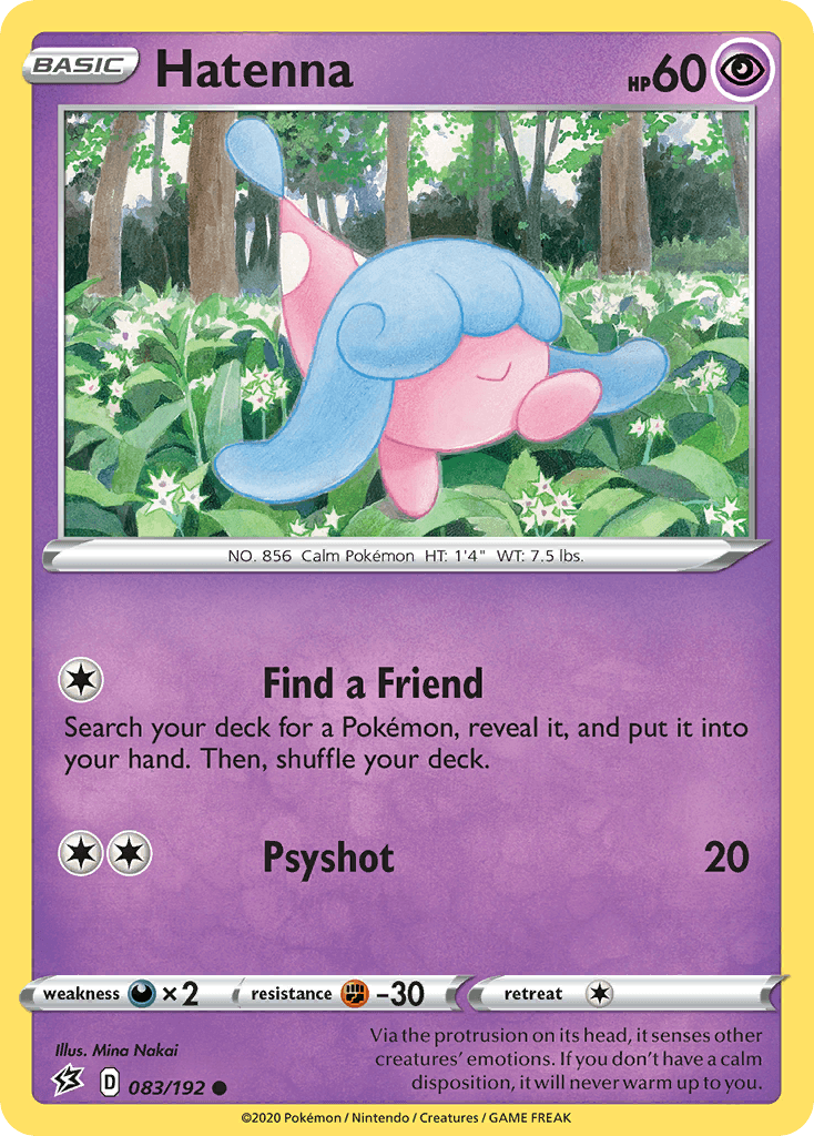Hatenna [Reverse Holo]