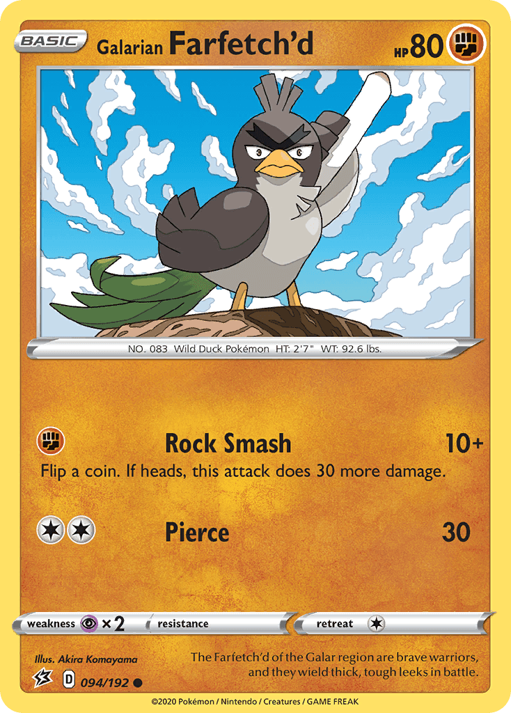 Galarian Farfetch'd [Reverse Holo]