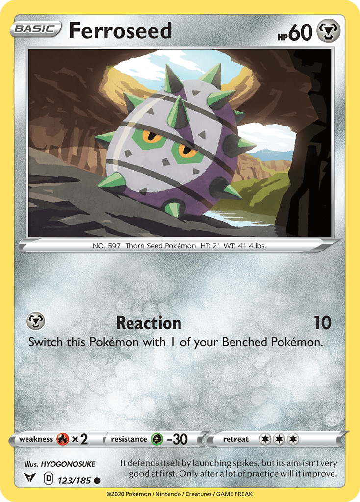 Ferroseed [Reverse Holo]