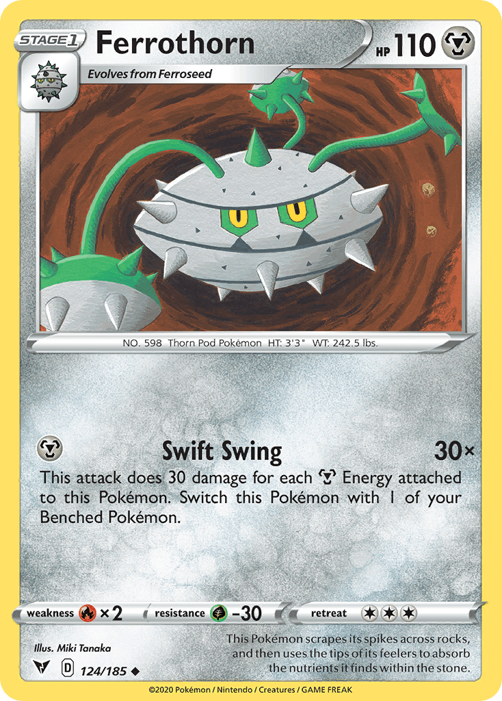Ferrothorn [Reverse Holo]