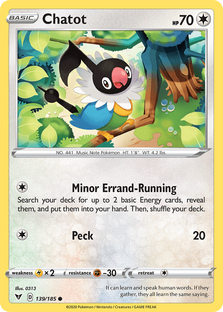 Chatot [Reverse Holo]