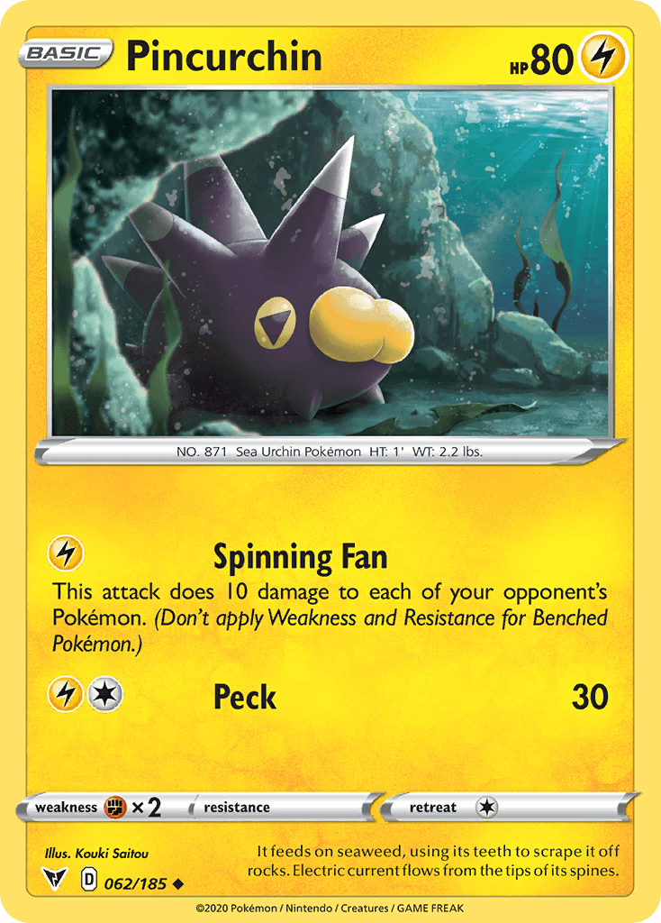 Pincurchin [Reverse Holo]