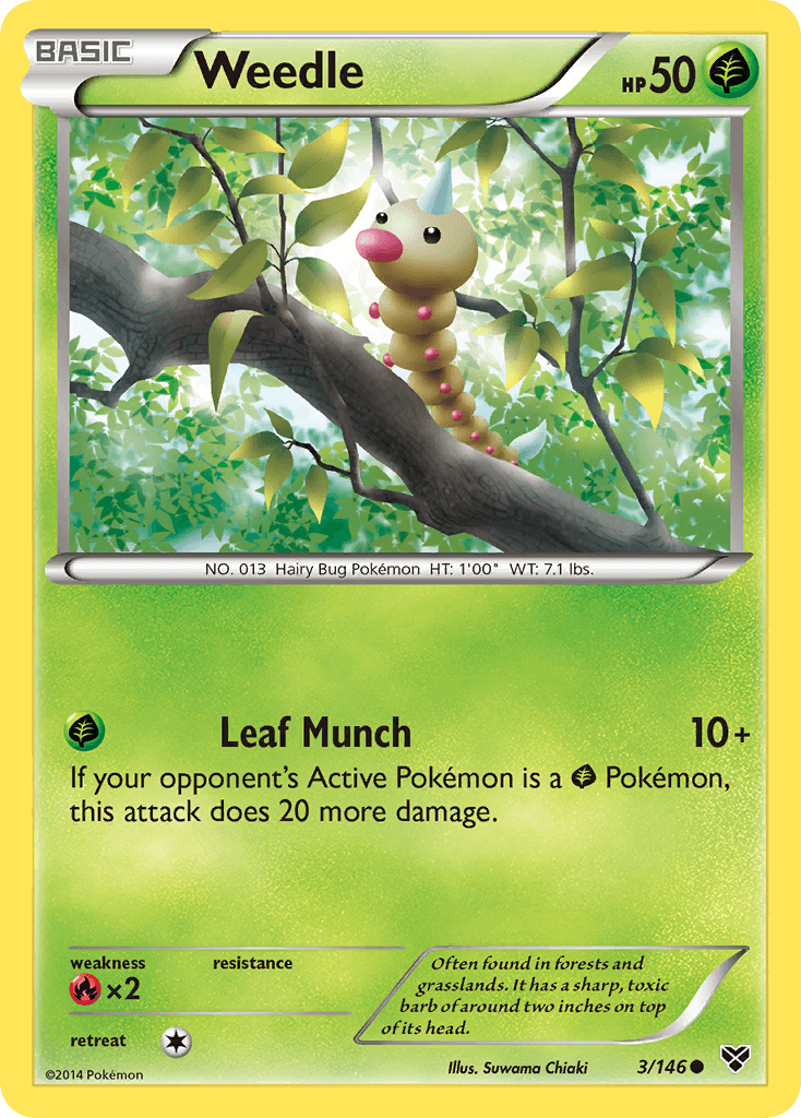 Weedle [Reverse Holo]