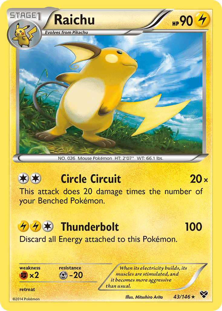 Raichu [Reverse Holo]