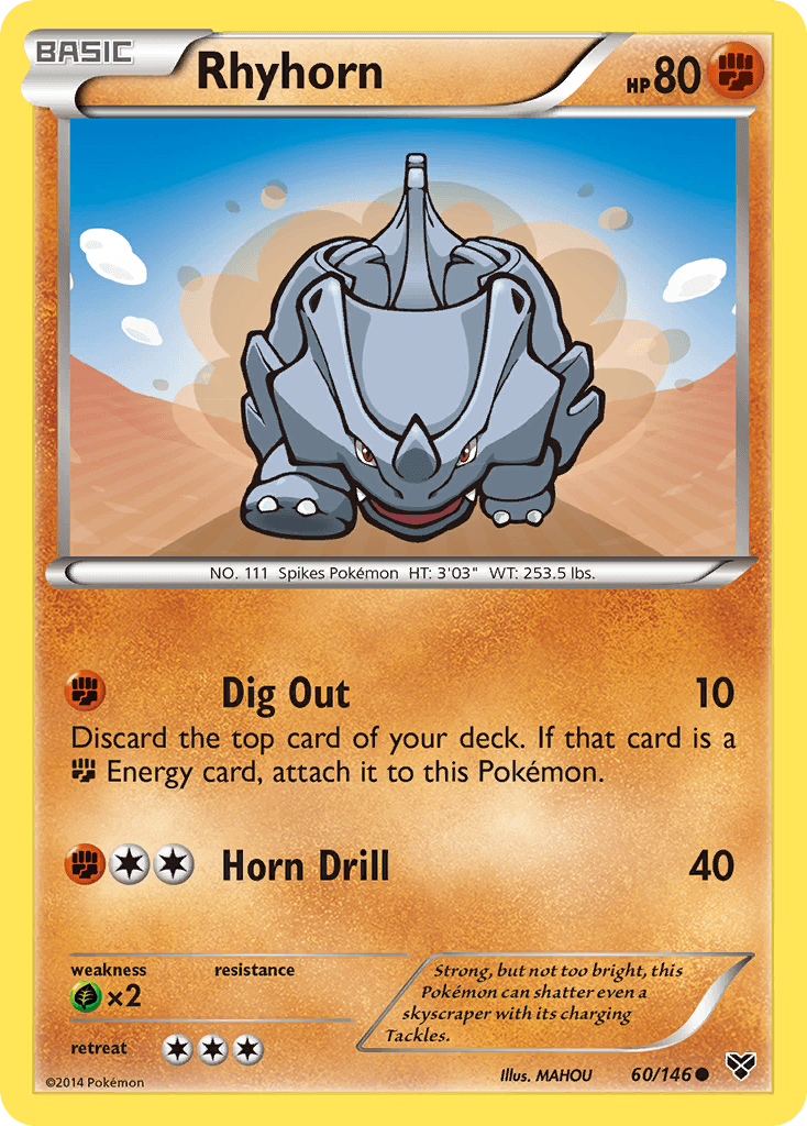 Rhyhorn [Reverse Holo]