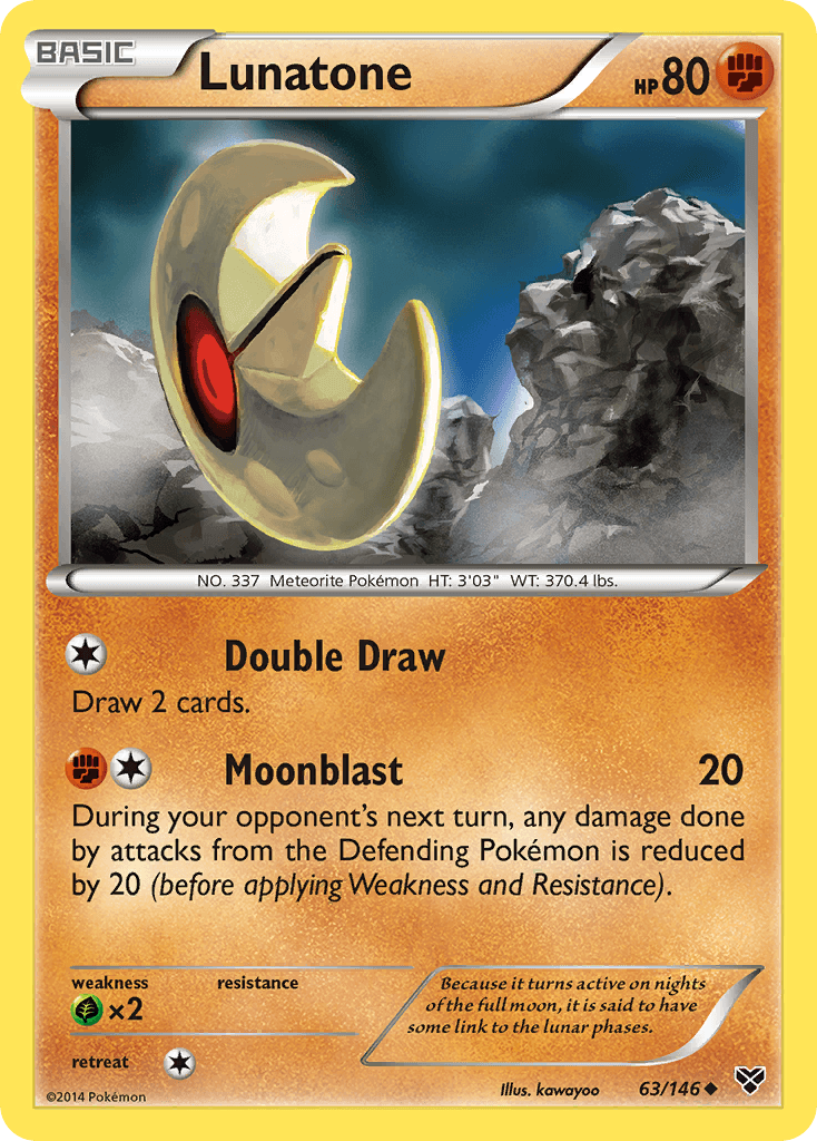 Lunatone [Reverse Holo]