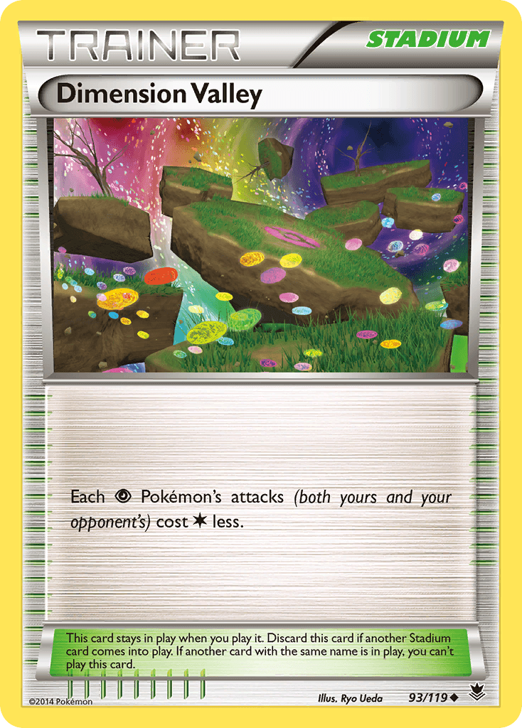 Dimension Valley [Reverse Holo]
