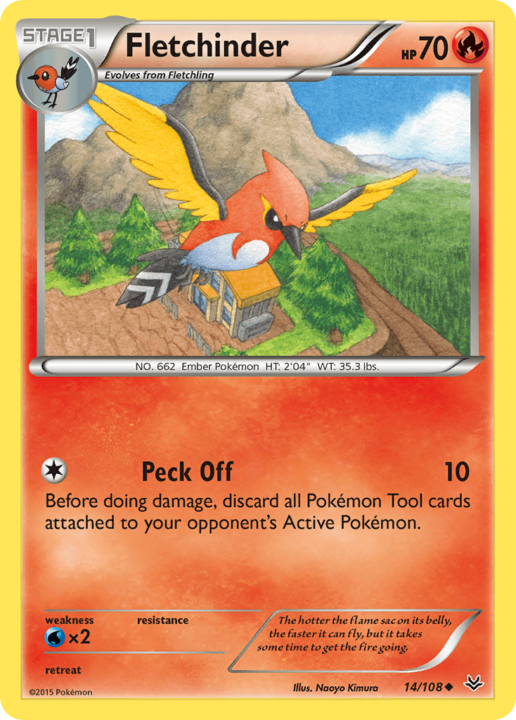 Fletchinder [Reverse Holo]
