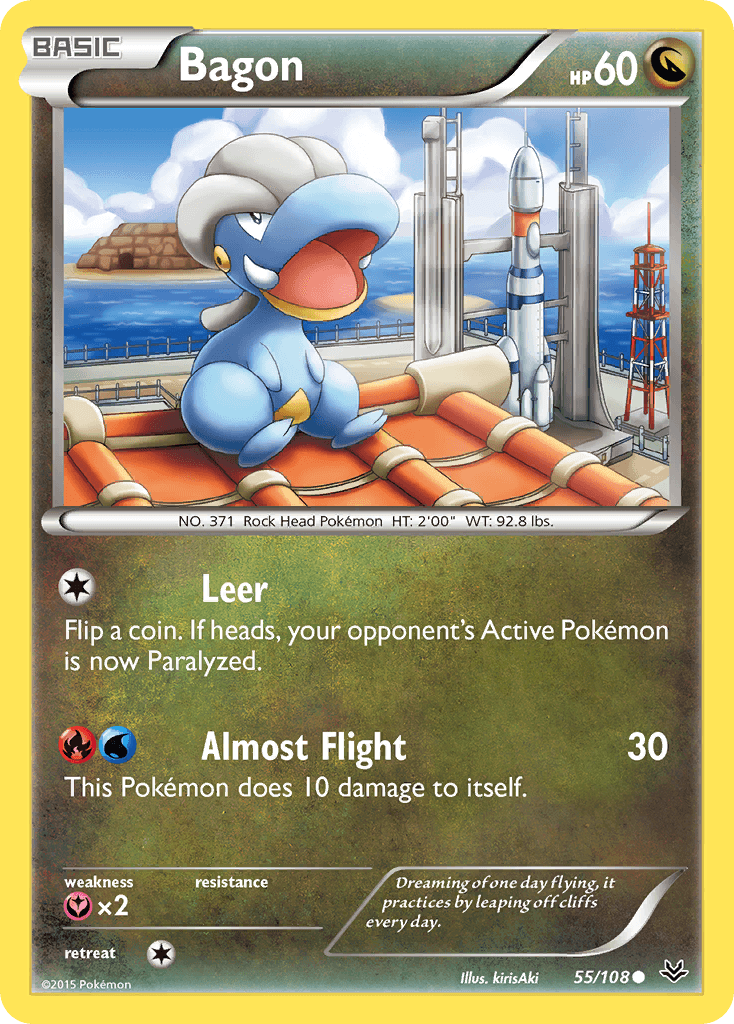 Bagon [Reverse Holo]