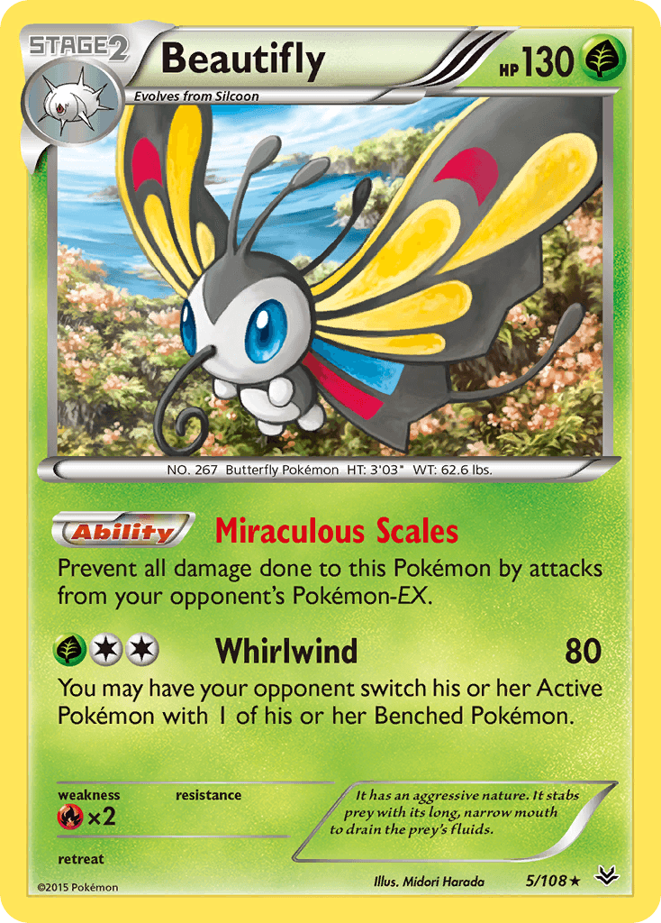 Beautifly [Reverse Holo]