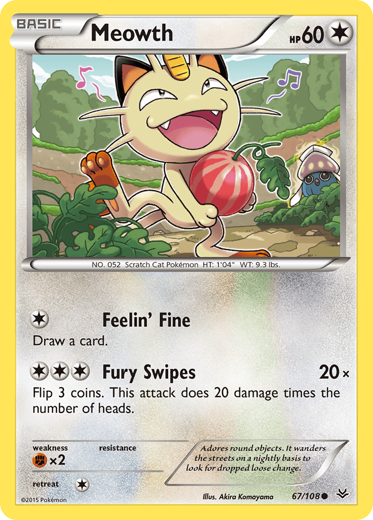Meowth [Reverse Holo]