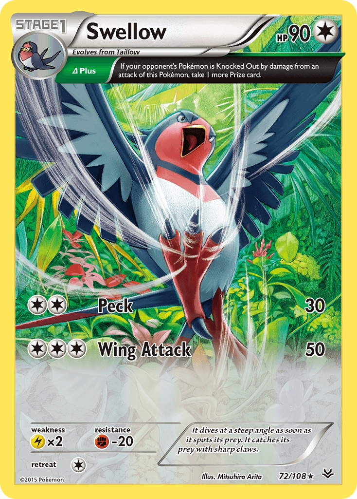 Swellow [Reverse Holo]