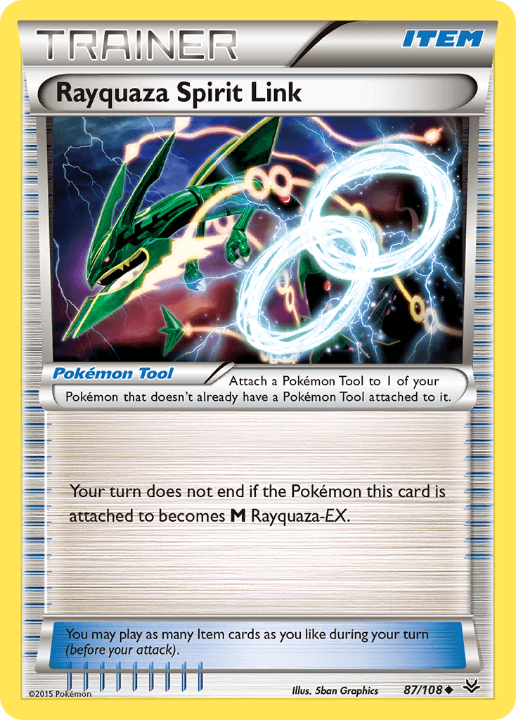 Rayquaza Spirit Link [Reverse Holo]