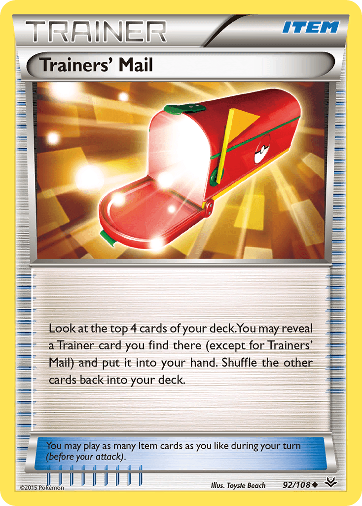 Trainers' Mail [Reverse Holo]