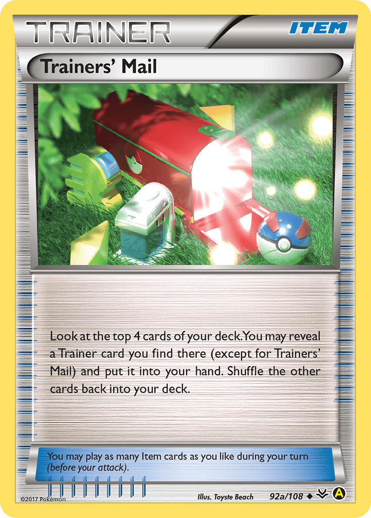 Trainers' Mail [Holo]