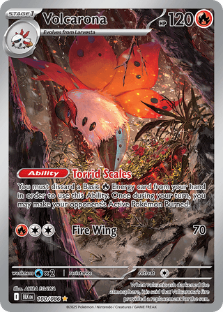 Volcarona — Black Bolt