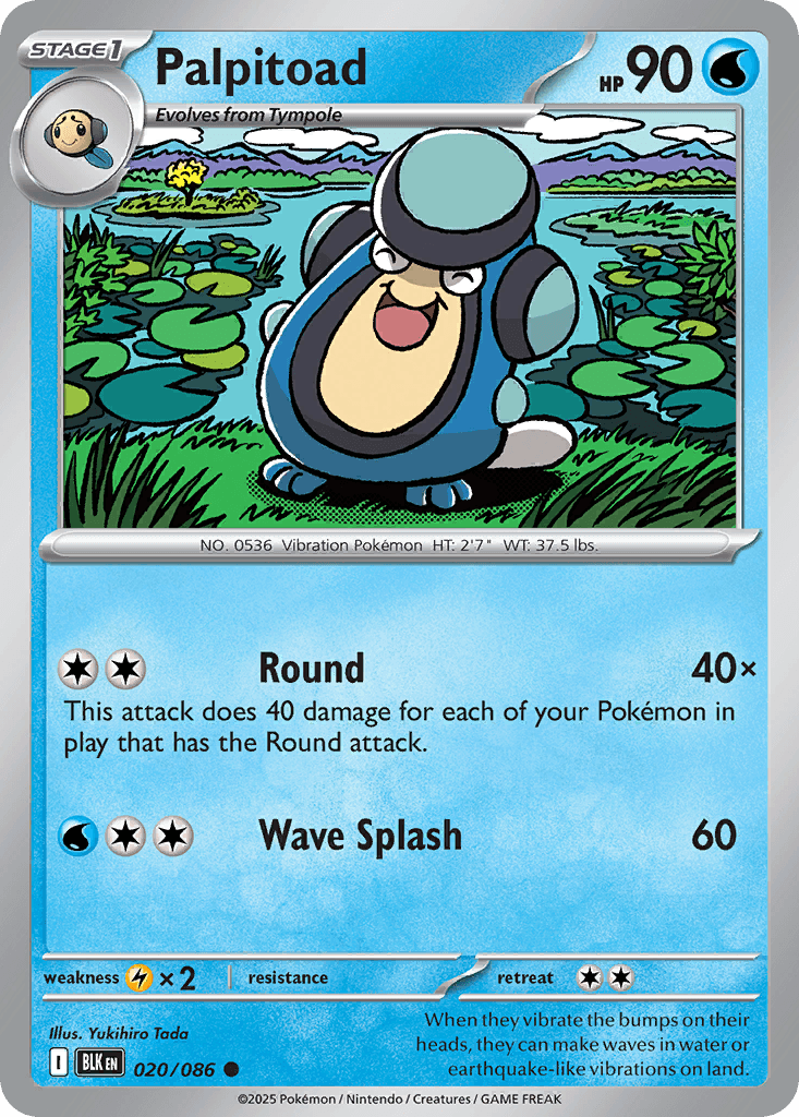 Palpitoad [Masterball]