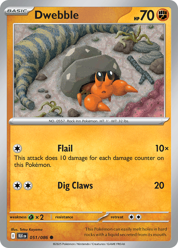 Dwebble [Masterball]