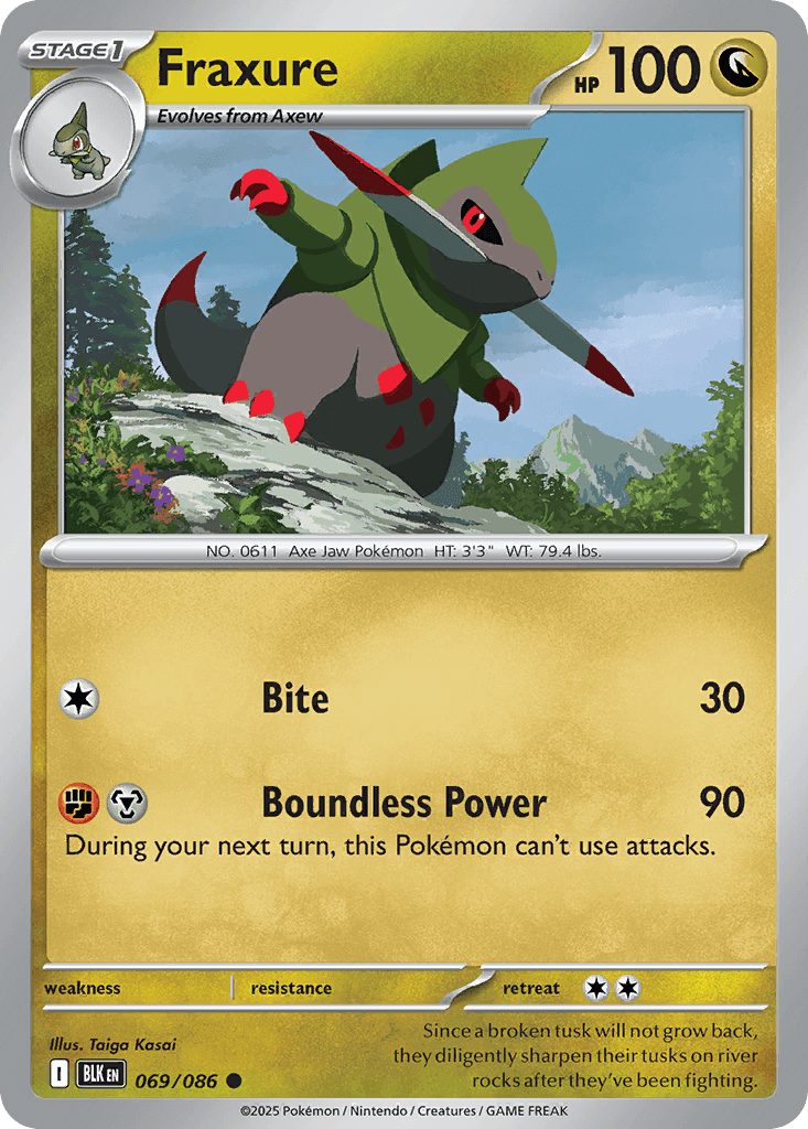 Fraxure [Masterball]
