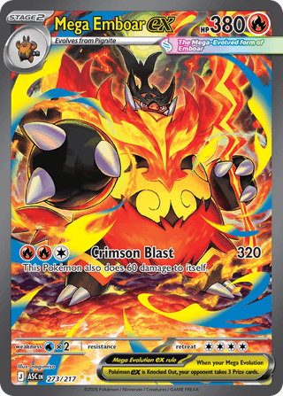 Mega Emboar ex — Ascended Heroes