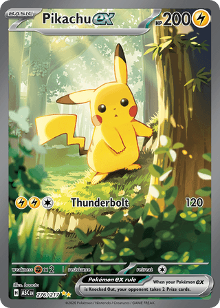 Pikachu ex — Ascended Heroes