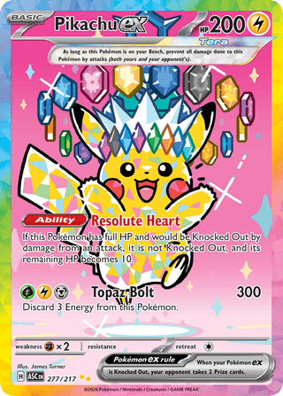 Pikachu ex — Ascended Heroes