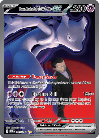 Team Rocket's Mewtwo ex — Ascended Heroes