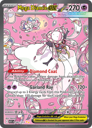 Mega Diancie ex — Ascended Heroes