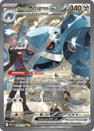 Steven's Metagross ex — Ascended Heroes