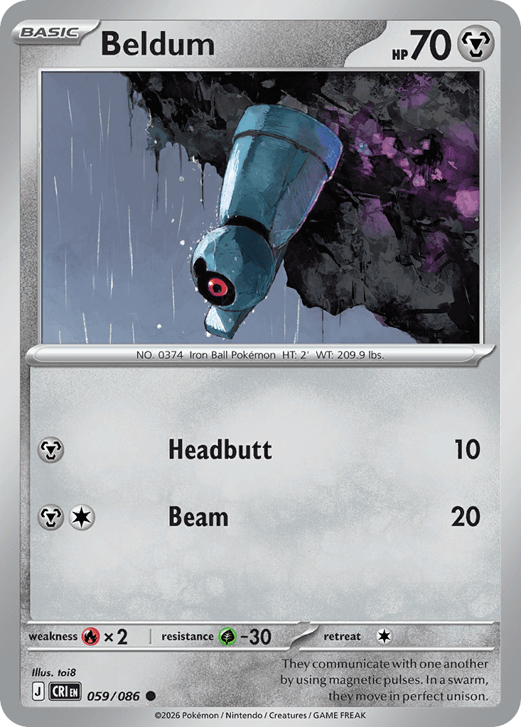 Beldum [Reverse Holo]