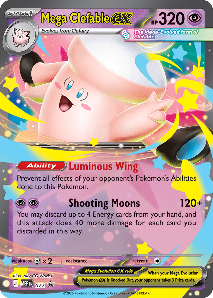 Mega Clefable ex
