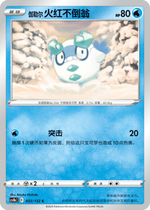 伽勒尔 火红不倒翁