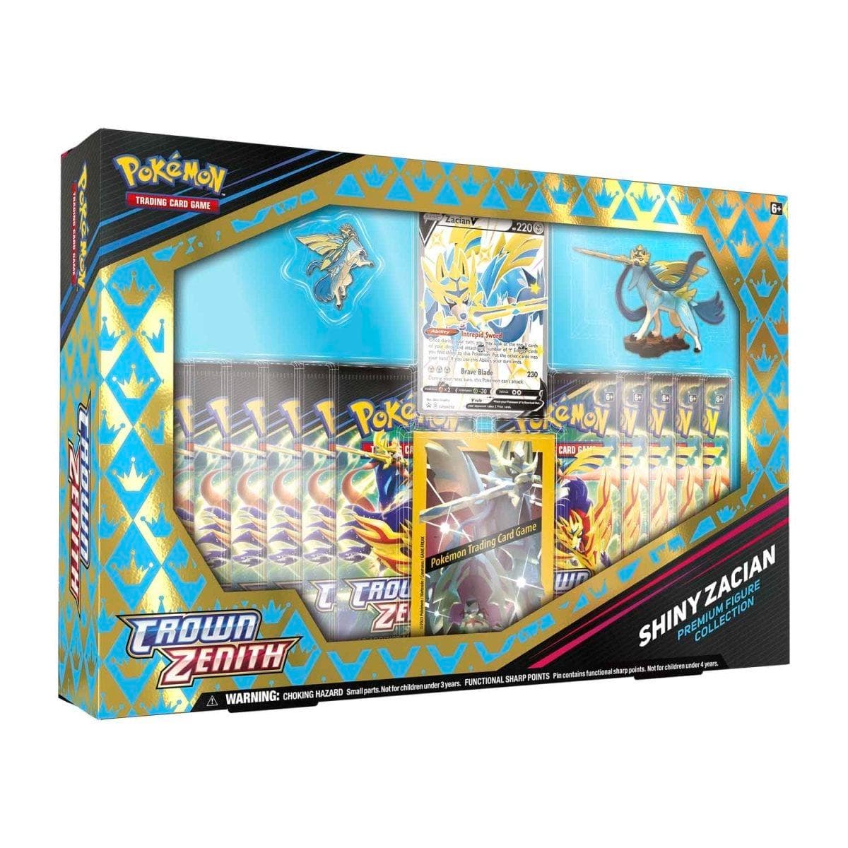Shiny Zacian Premium Figure Collection Box