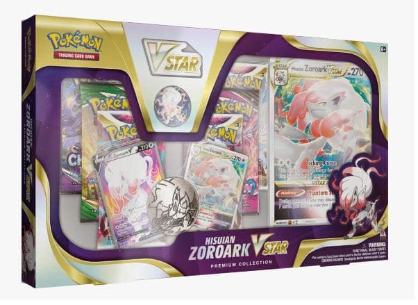 Hisuian Zoroark VSTAR Premium Collection Box