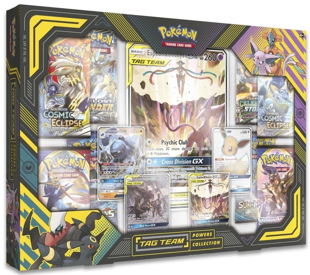 Tag Team Powers Collection Box: Espeon & Deoxys GX