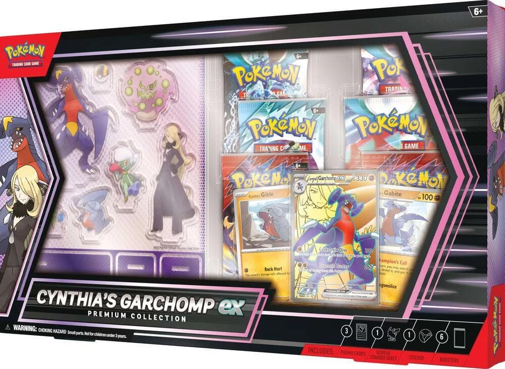 Sealed Cynthia's Garchomp Ex Premium Collection